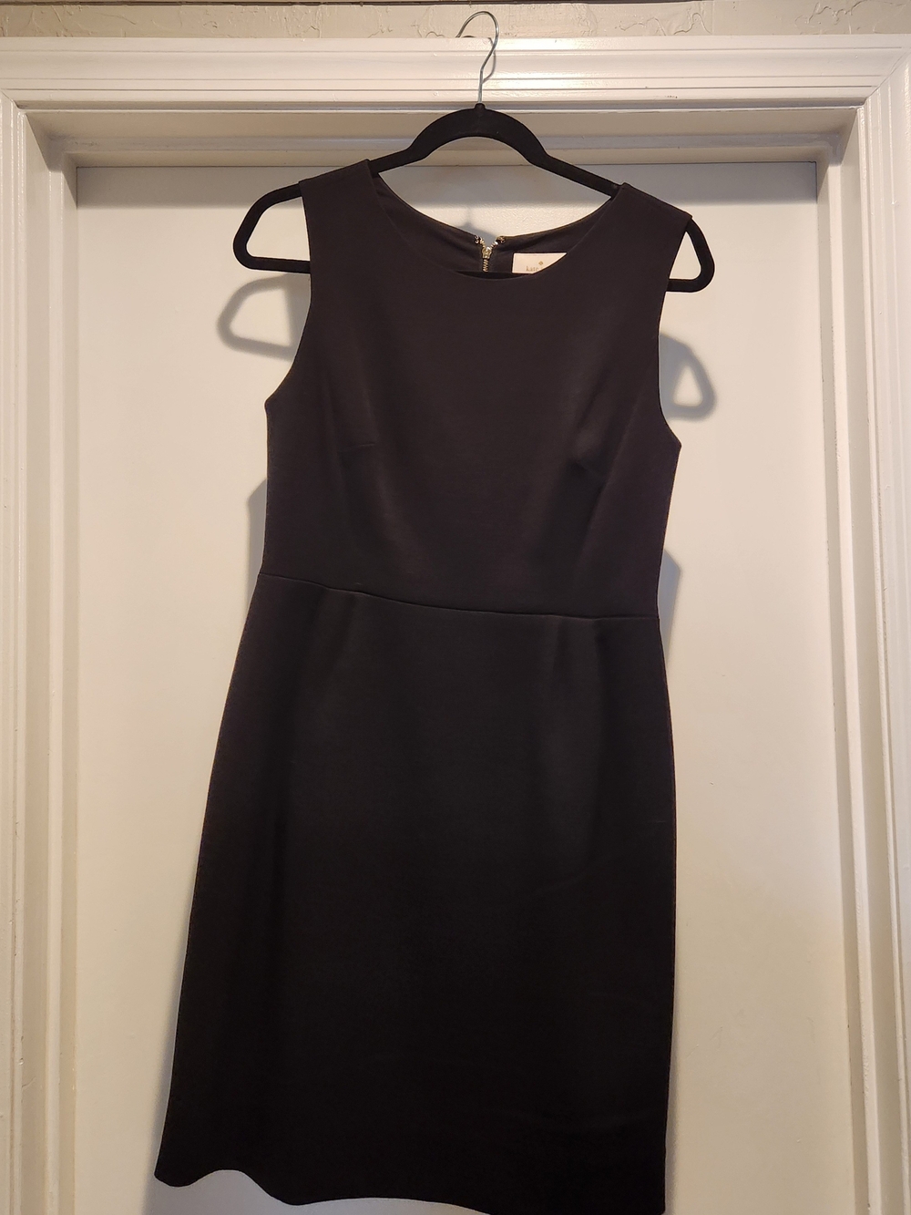 kate spade Sleeveless Black Sheath Dress